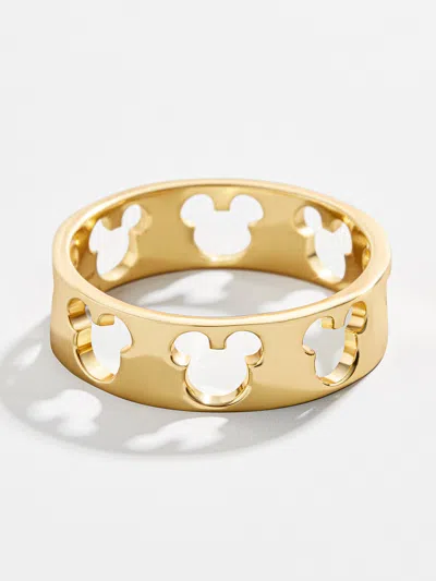 Baublebar Mickey Mouse Outline 18k Gold Ring