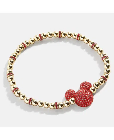 Baublebar Mickey Mouse Red Paveâ Head Pisa Bracelet
