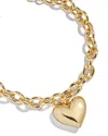 Baublebar Millie Bubble Heart Bracelet In Gold