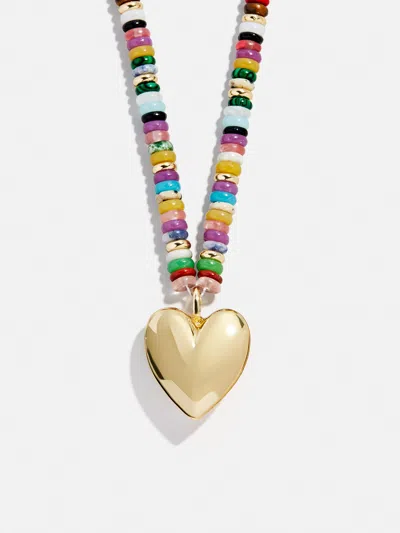Baublebar Millie Bubble Heart Necklace In Multi