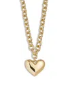 Baublebar Millie Small Heart Pendant Necklace In Gold