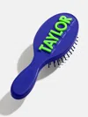 Baublebar Mini Block Font Custom Hair Brush In Blue