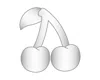 Baublebar Mini Cherry Icon