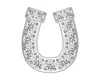 Baublebar Mini Horseshoe Icon In Silver