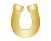 Baublebar Mini Horseshoe Icon In Gold