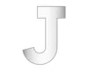 Baublebar Mini J In Metallic