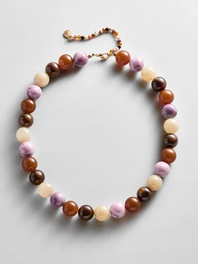 Baublebar Mini Jane Beaded Necklace In Multi