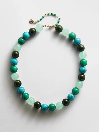 Baublebar Mini Jane Beaded Necklace In Multi