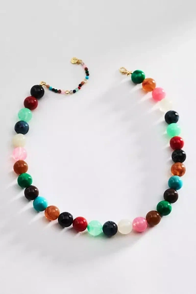Baublebar Mini Jane Beaded Necklace In Multi