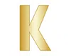Baublebar Mini K In Gold