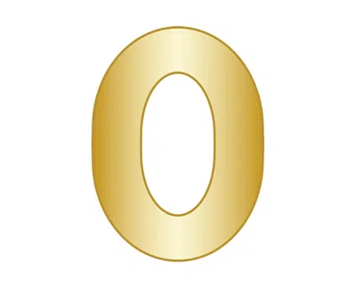 Baublebar Mini O In Gold