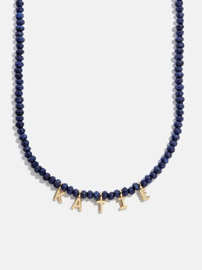 Baublebar Mini Semi-precious Custom Necklace In Gold