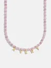 Baublebar Mini Semi-precious Custom Necklace In Gold