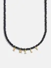 Baublebar Mini Semi-precious Custom Necklace In Black