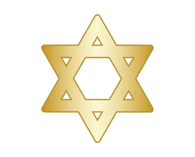 Baublebar Mini Star Of David Icon In Gold
