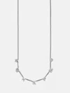 Baublebar Mini Sterling Silver Custom Icon Necklace In Silver