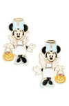 Baublebar Minnie Mouse Angel Drop Earrings In Multi