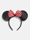 Baublebar Minnie Mouse Disney Classic Ears Headband In Black