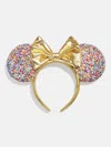 Baublebar Minnie Mouse Disney Confetti Ears Headband In Gold
