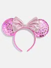 Baublebar Minnie Mouse Disney Pink Ears Headband In Pink