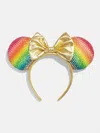 Baublebar Minnie Mouse Disney Rainbow Ears Headband In Multi