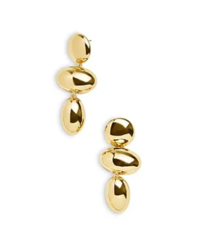 Baublebar Mira Triple Nugget Drop Earrings In Gold