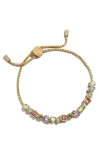 Baublebar Mix Crystal Slider Bracelet In Multi