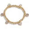 Baublebar Mixed Pavé Motif Pisa Charm Bracelet