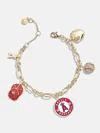 Baublebar Mlb Charm Bracelet In Burgundy