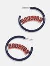 Baublebar Mlb Enamel Hoops In Brown