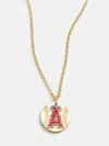 Baublebar Mlb Gold Baseball Charm Necklace In Brown