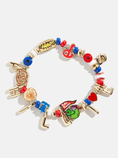 Baublebar Mlb Motif Beaded Bracelet In Gold