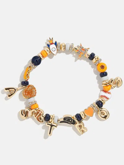 Baublebar Mlb Motif Beaded Bracelet In Pink