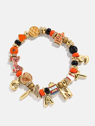 Baublebar Mlb Motif Beaded Bracelet In Pink