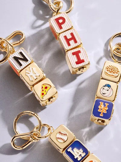 Baublebar Mlb New York Yankees Keychain In Brown