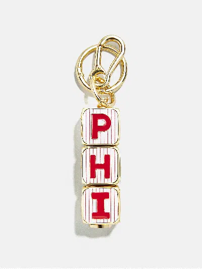 Baublebar Mlb Philadelphia Phillies Keychain In Brown