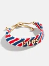 Baublebar Mlb Woven Friendship Bracelet In Burgundy
