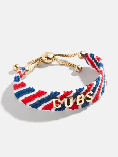 Baublebar Mlb Woven Friendship Bracelet In Burgundy