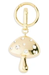 Baublebar Mush To Love Bag Charm In Clear/gold