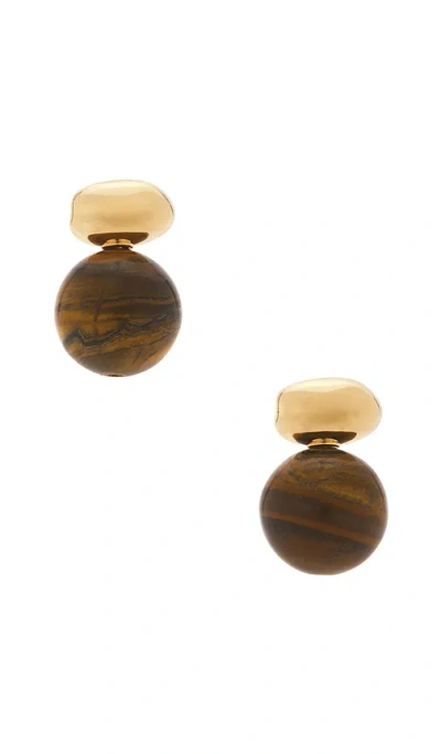 Baublebar Nat Stud Earrings In Brown