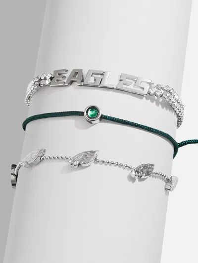 Baublebar Nfl Bracelet Set In Silver