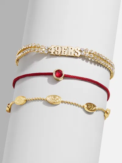 Baublebar Nfl Bracelet Set In Gold