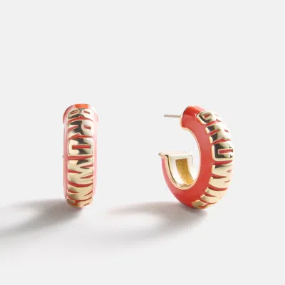 Baublebar Nfl Enamel Hoop Earrings