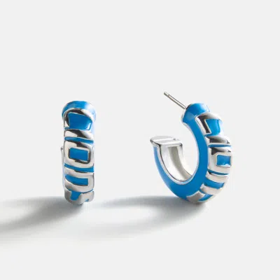 Baublebar Nfl Enamel Hoop Earrings