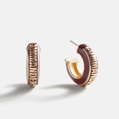 Baublebar Nfl Enamel Hoop Earrings