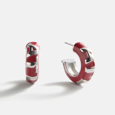 Baublebar Nfl Enamel Hoop Earrings