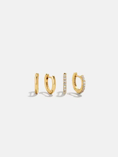 Baublebar Nicole 18k Gold Earring Set