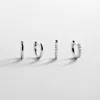 Baublebar Nicole Sterling Silver Earring Set In Silver