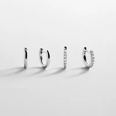 Baublebar Nicole Sterling Silver Earring Set