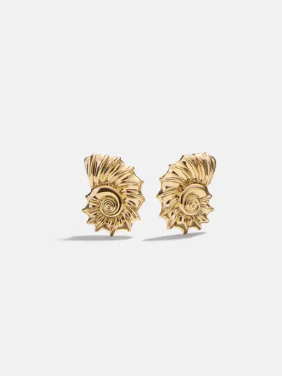 Baublebar Nixie Seashell Earrings In Gold